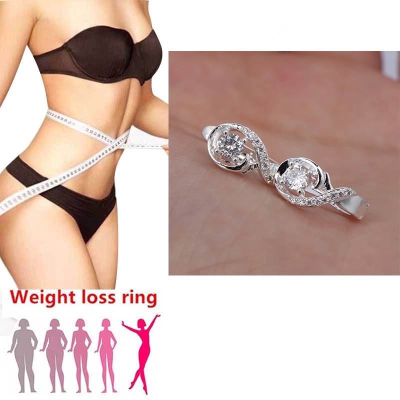 Khuyên tai đính đá zirconia giảm cân đốt cháy mỡ thừa tiện dụng