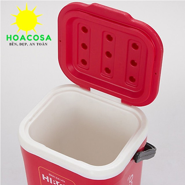 Thùng đá Hibox 16 Lít (16l) - Mini,có vòi rót,màu tươi sáng, nhỏ gọn, giữ lạnh lâu- Đồ Gia Dụng Hoacosa