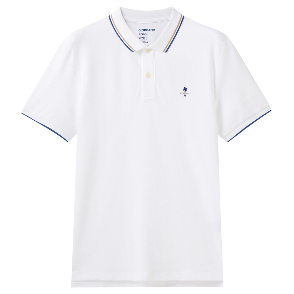 [Mã WABRWM12 giảm 10% đơn 99K] Áo Thun Nam Có Cổ Polo Giordano 01019260 | BigBuy360 - bigbuy360.vn