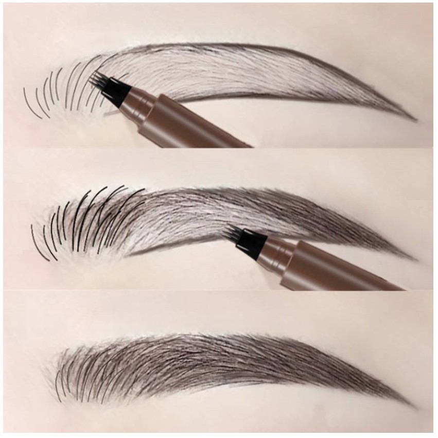 Chì kẻ mày gẩy sợi SUAKE 4 ngòi nét mảnh lâu trôi Eye Brow Contouring 5g | WebRaoVat - webraovat.net.vn