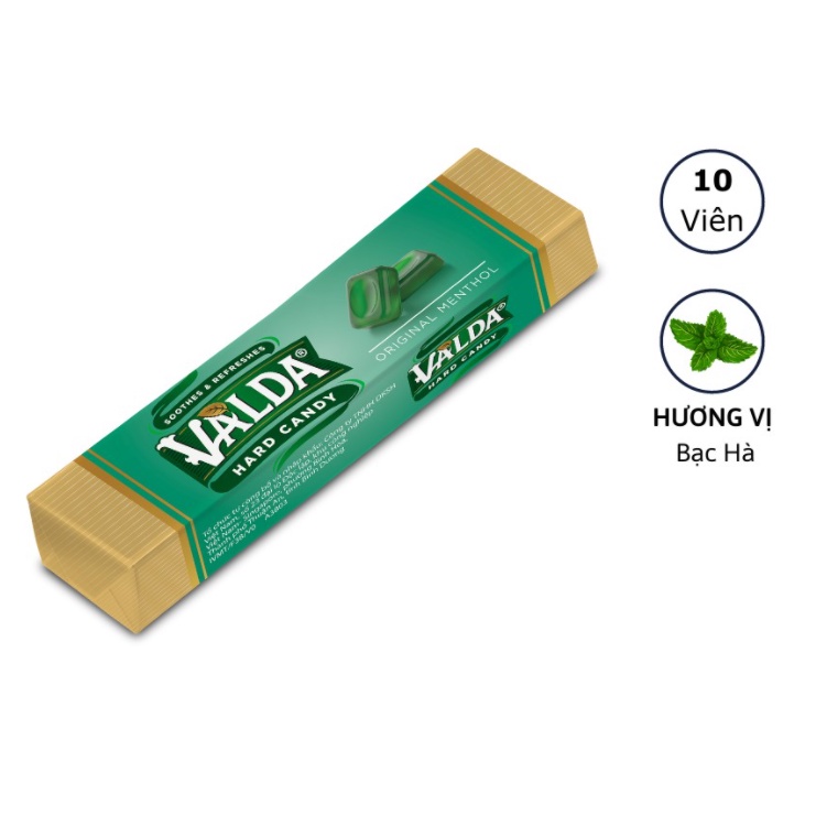 Kẹo ngậm (cứng) VALDA các vị (10v) - Đông Anh Pharmart