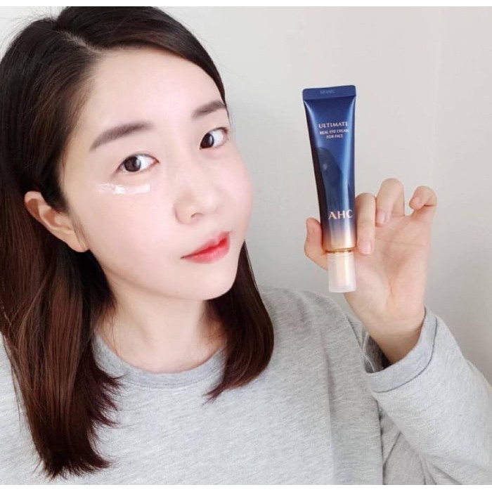 Kem Mắt AHC Ageless Real Eye Cream For Face 12ml &30ml | BigBuy360 - bigbuy360.vn