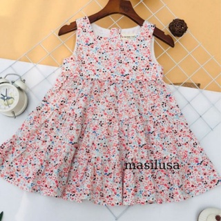 Đầm xòe cho bé gái đẹp, xinh, cao size nhí và Size đại đầm trẻ em 5, 6, 7, 8, 10 tuổi mặc mùa hè