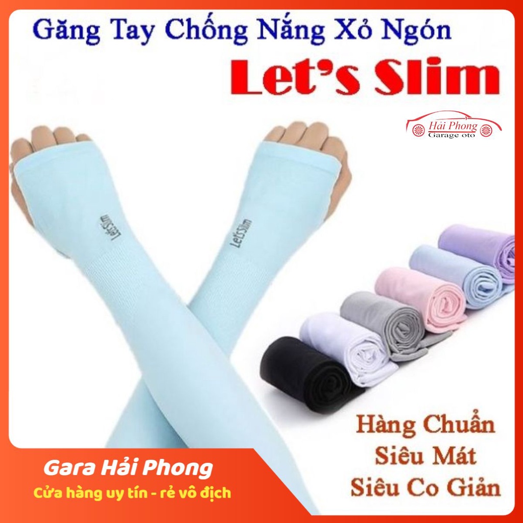 Găng tay LET'S SLIM chống nắng lái xe hiệu quả