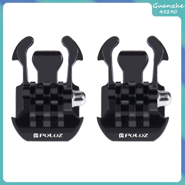 Hot Sale 【GZ】 2pcs Camera Quick-Release Base Adapter Sturdy Lightweight Converter Tripod Mount for GoPro Xiaoyi