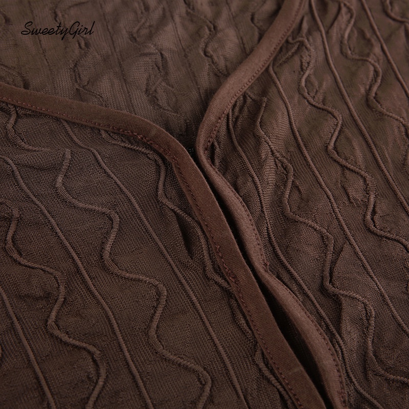 Áo Croptop Cổ Chữ V Cài Nút Màu Sắc Trơn Dáng Ôm Thời Trang Quyến Rũ Cho Nữ