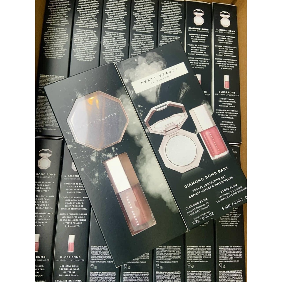 SET PHẤN HIGHLIGHT &amp; SON BÓNG FENTY