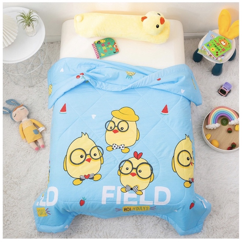 ❣️120 x 150❣️ Chăn mền cotton chần gòn - chăn cho bé iu cực ấm