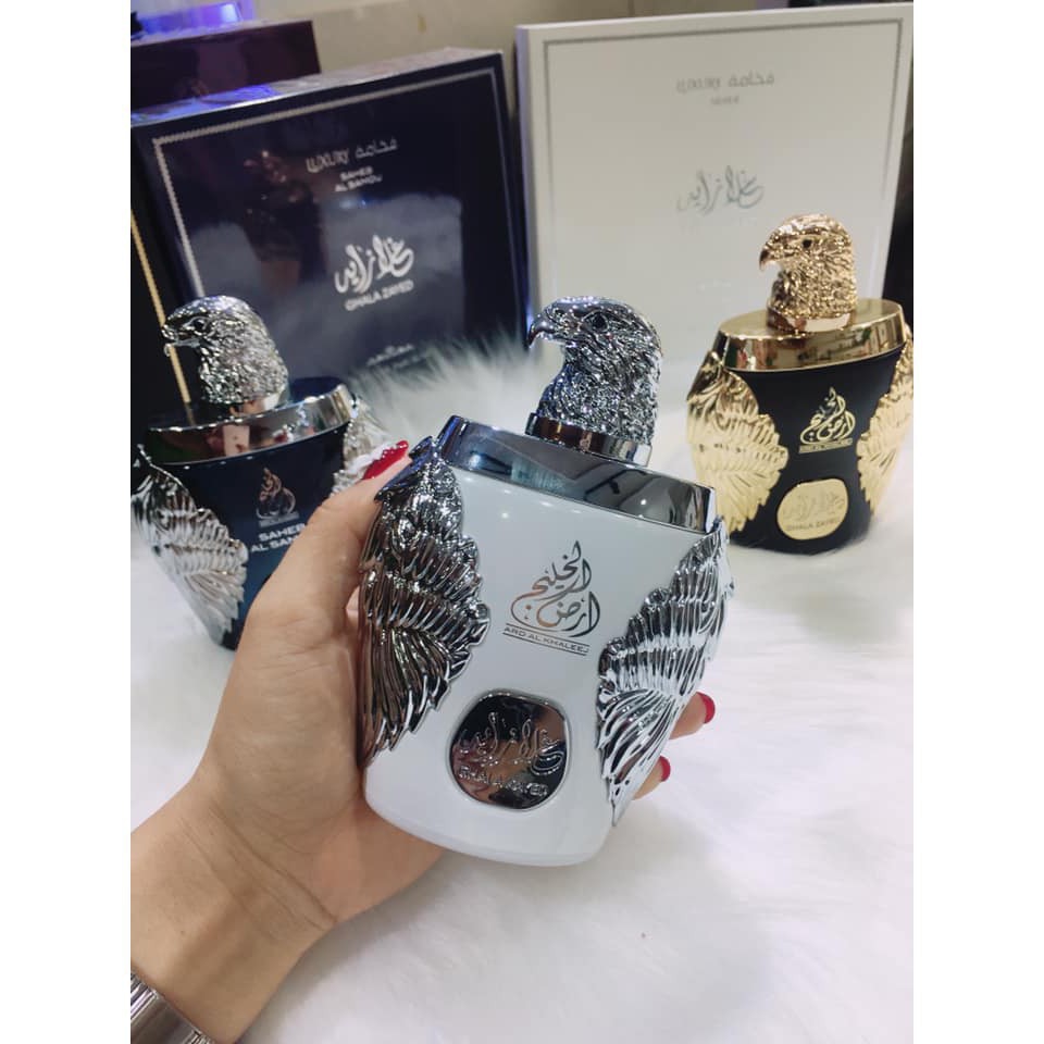 Nước Hoa Đại Bàng Trắng - 𝐆𝐡𝐚𝐥𝐚 𝐙𝐚𝐲𝐞𝐝 silver LUXURY 100ML - CHÍNH HÃNG GIÁ SỈ RẺ
