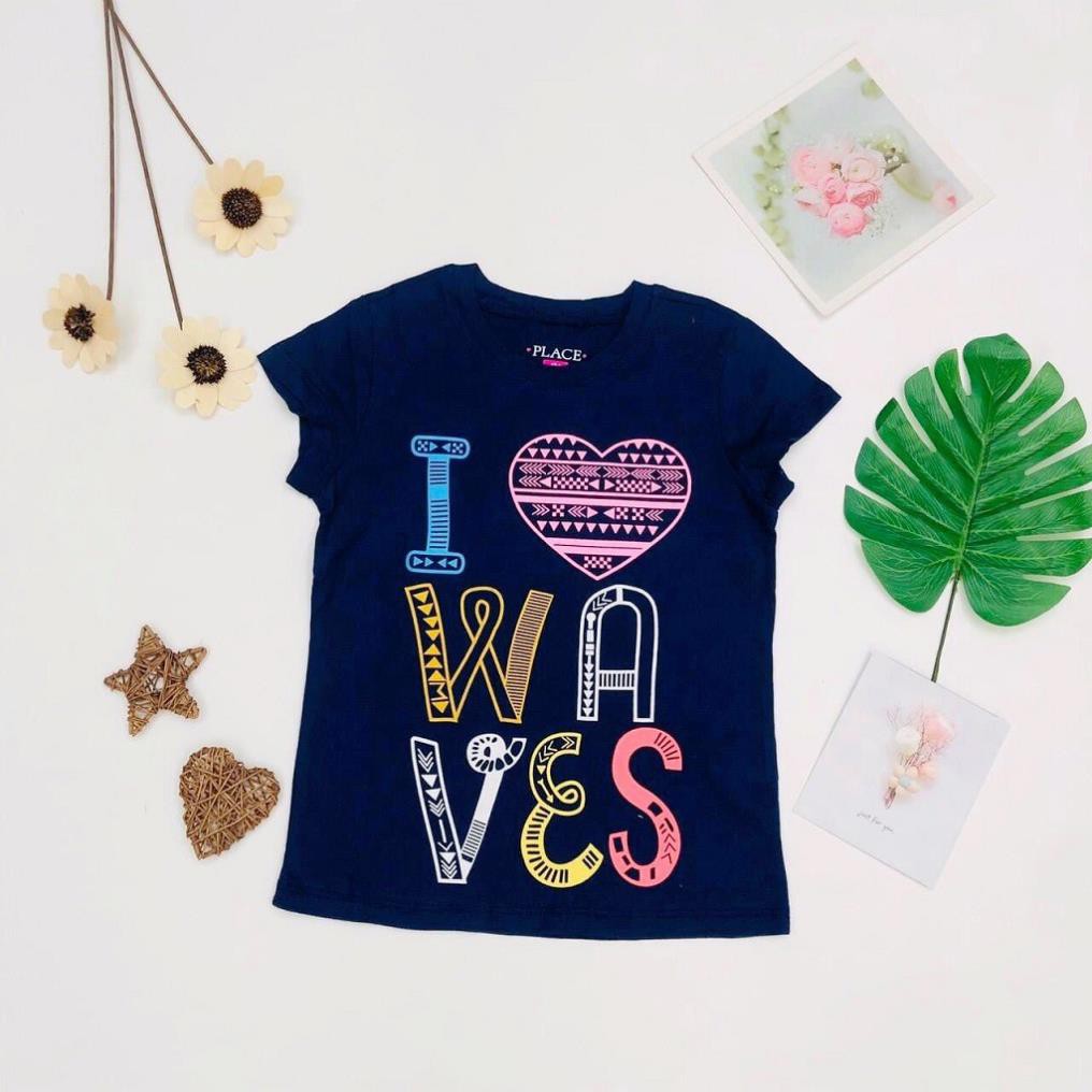 Áo thun cho bé gái, áo phông bé gái chất cotton mềm mát, size 4 - 14 tuổi - BONGKIDS