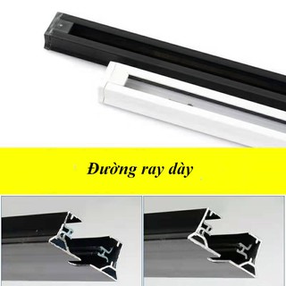 Thanh Ray, Thanh Ray 1M Màu Đen, Trắng [Den Roi]