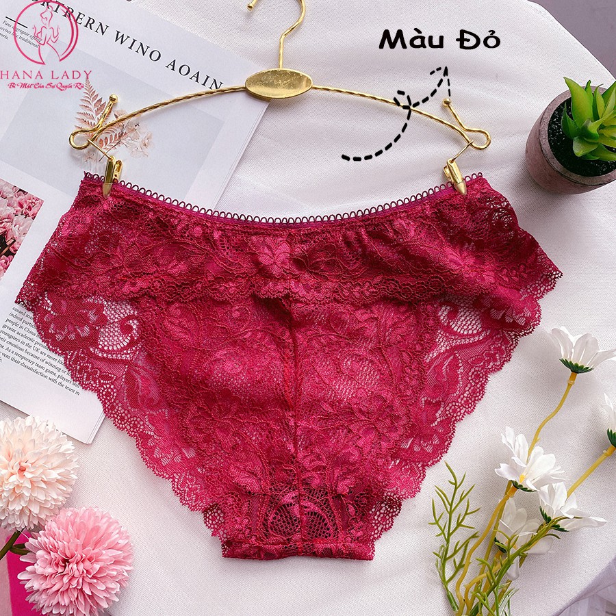 Quần lót nữ, quần chip ren sexy quyến rũ, đồ lót gợi cảm LK079