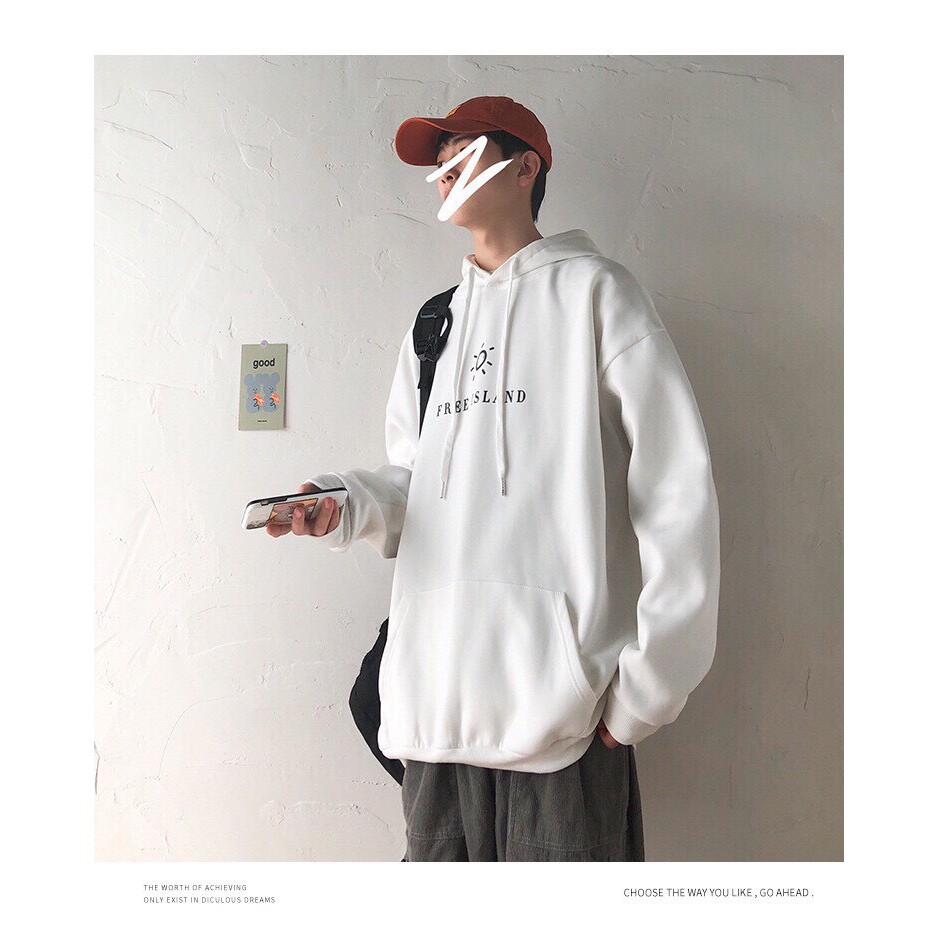 Áo hoodie nam nữ 𝗙𝗥𝗘𝗘𝗦𝗛𝗜𝗣 Áo khoác Hoodie nam nữ Cam, hồng, trắng, xanh FreeIsland dày dặn, nhẹ nhàng.