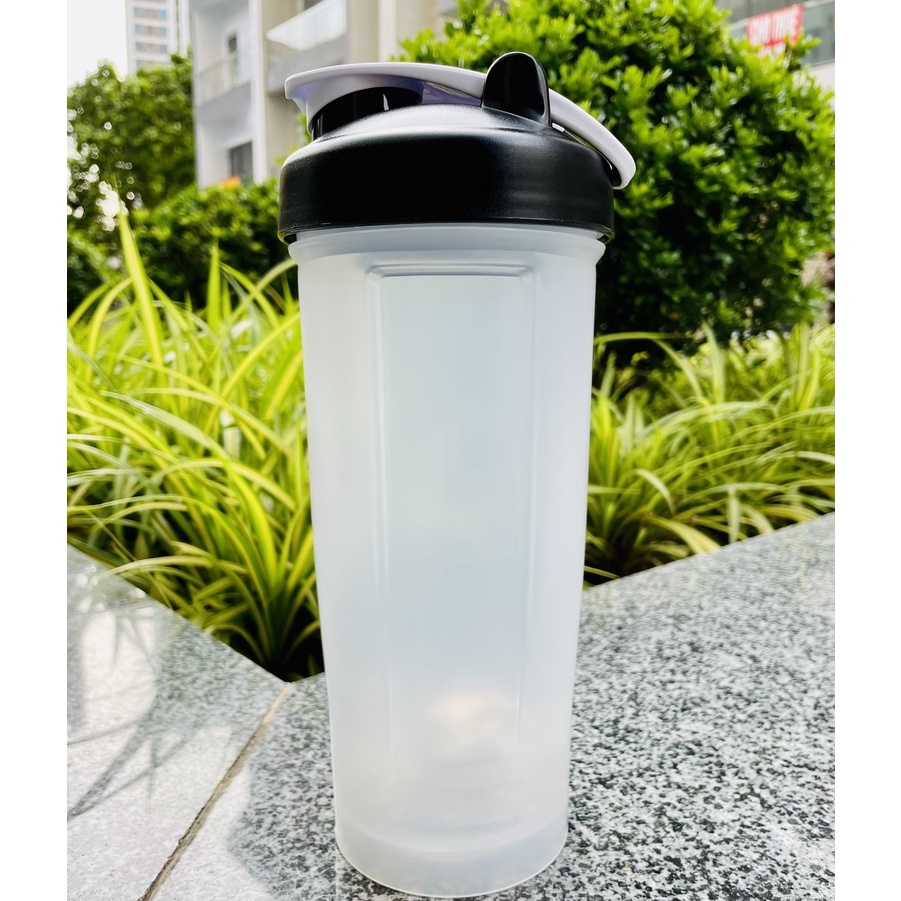 Bình lắc thể thao 1 Lít bình nước tập gym Shake bottle Met RX 1 Lít