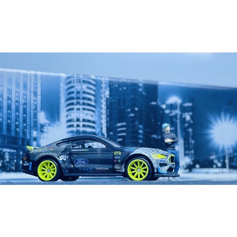 Hobby Store xe mô hình Hot Wheels Premium Pack 2 Ford Mustang RTR 21 - Ford Mustang RTR 20