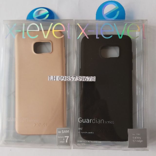 Ốp Dẻo Samsung Galaxy S7 Edge Chính hãng hiệu X-LEVE (Tặng Thêm Kính cường lực cao cấp)