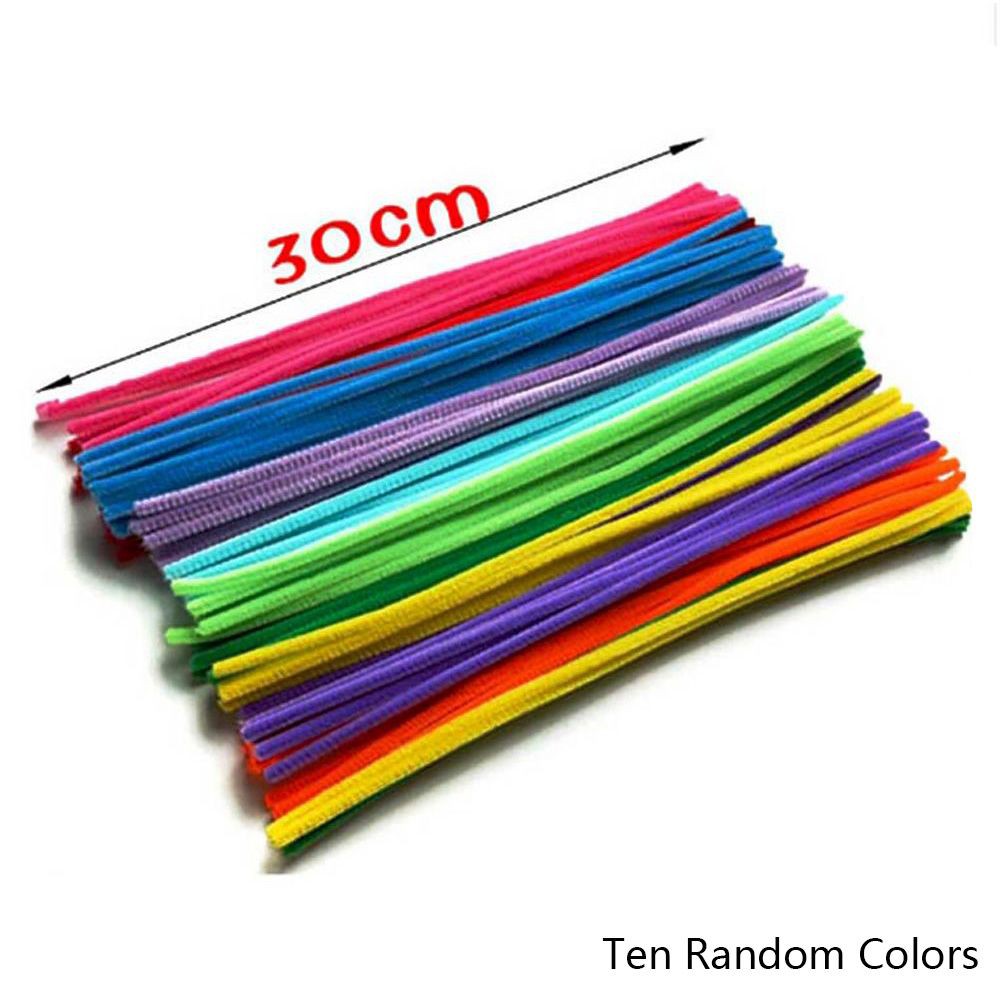 Set 100 dây kẽm nhung nhiều màu sắc dễ uốn nắn sáng tạo đồ thủ công