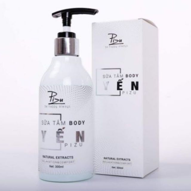 [Sữa_tắm_trắng_tảo_yến_pizu] Hàng chính hãng