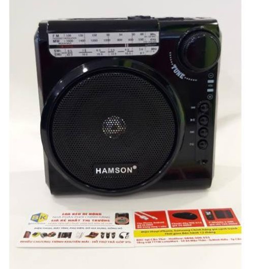 [ HÀNG CHÍNH HÃNG ] Loa đài HAMSON HS-7001USB-R - nghe nhạc cực chất - hàng chính hãng - bảo hành 6 tháng