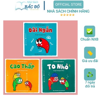 Sách Ehon - Combo 3 cuốn Phép so sánh diệu kỳ - Dành cho trẻ từ 2 tuổi