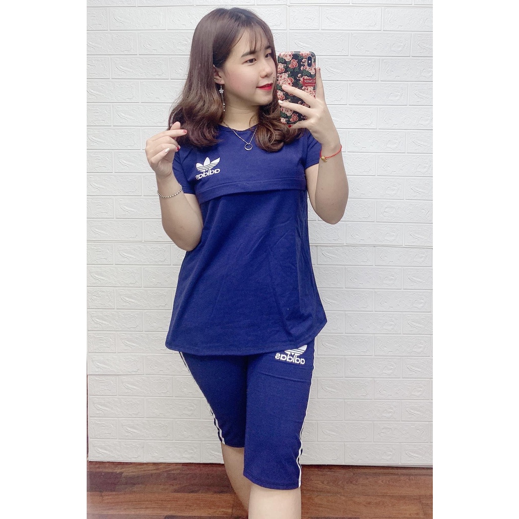 ( SALE ) Đồ bộ bầu - sau sinh mặc nhà - thời trang mới nhất - Chất liệu cotton ( A.DI.DAT )