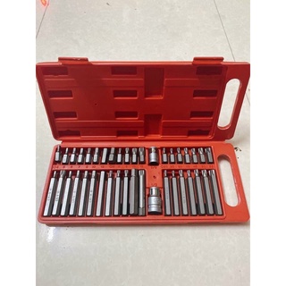 Bộ lục giác 40 chi tiết,bộ mũi vít lục giác sao mở mẹc 40 chi tiết  hàng bao chất