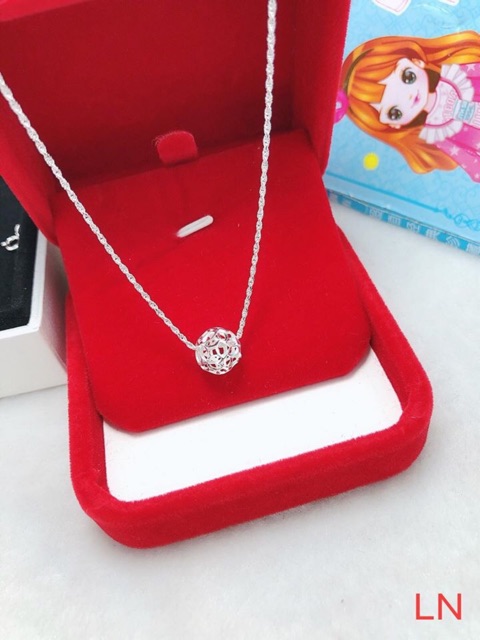 DÂY CHUYỀN MẶT CẦU KIM TIỀN - DÂY CHUYỀN NỮ BẠC TA