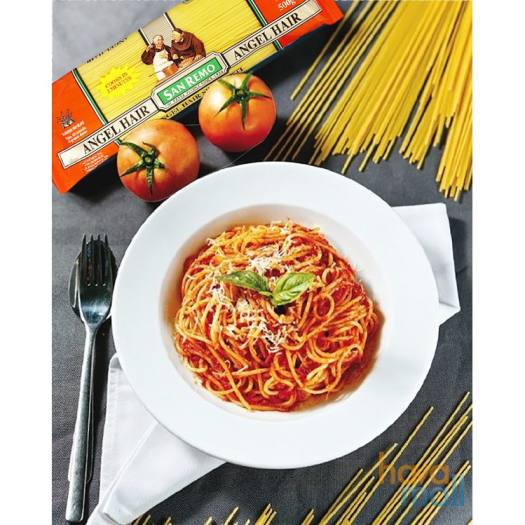 Mì ý spaghetti Angel Hair thương hiệu San Remo 500G No.9 - sợi mì nhỏ