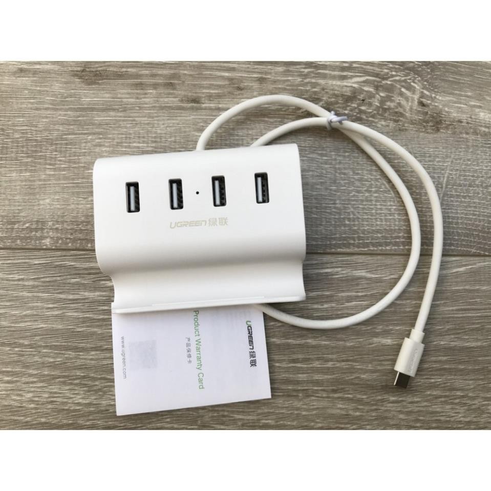 HUB USB-C 4 Cổng USB 2.0 Cao Cấp Ugreen 30288 chính hãng bảo hành 18 tháng