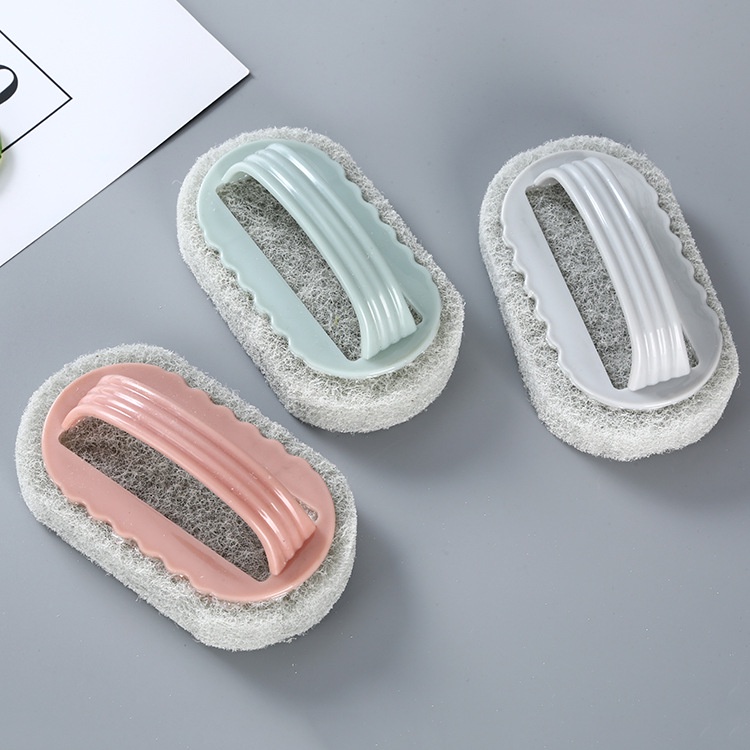 Bàn chải bọt biển rửa chén làm sạch sâu tiết kiệm sức lực