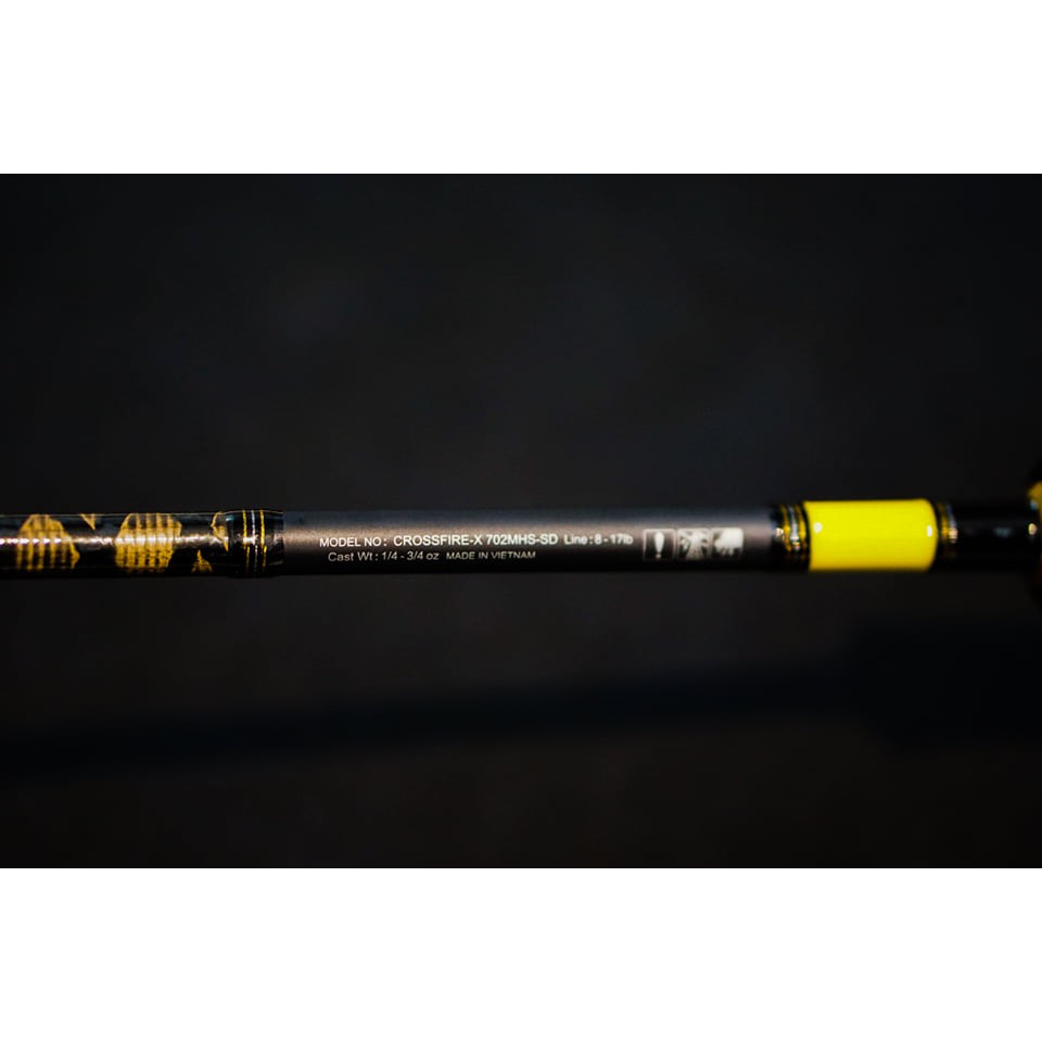 CẦN CÂU LURE MÁY ĐỨNG DAIWA CROSSFIRE X