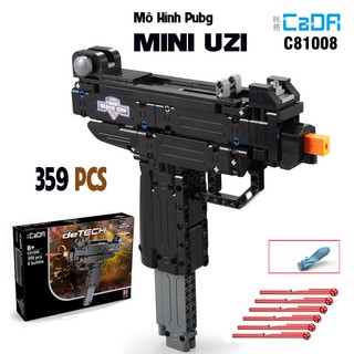 Đồ Chơi Lắp Ráp Kiểu LEGO Mô Hình PUBG MINI UZI CaDa Model C81008 - 359 PCS