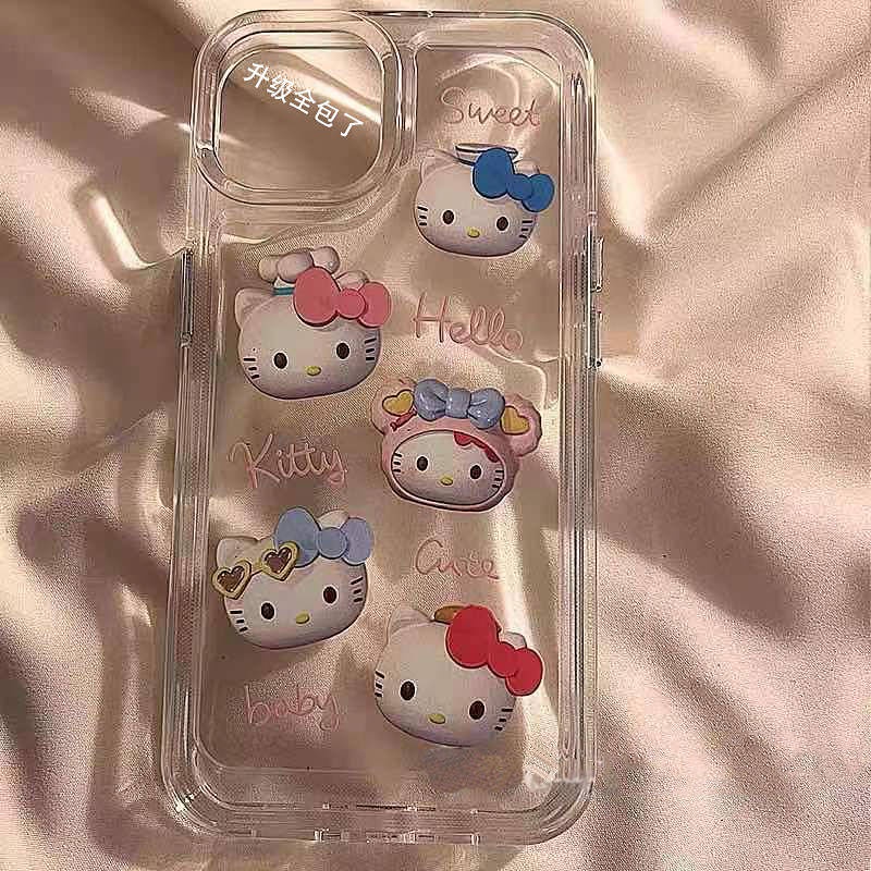 iPhone 12pro Apple 13 Phone Case 11 Silicone XR Female 14 Couple Xsmax Transparent X Drop-Resistant 678plus EPQ7