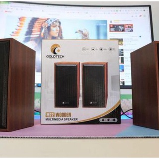 Loa màu gỗ 2.0 GoldTech M22