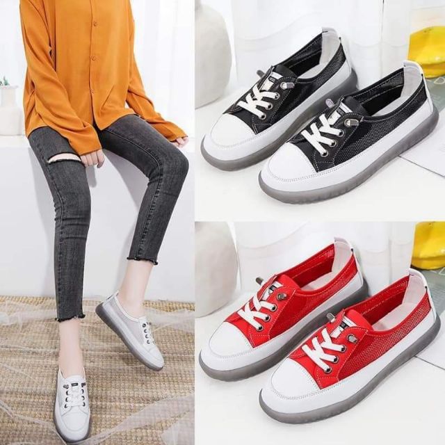 Combo 3 đôi giày thể thao hoa cúc