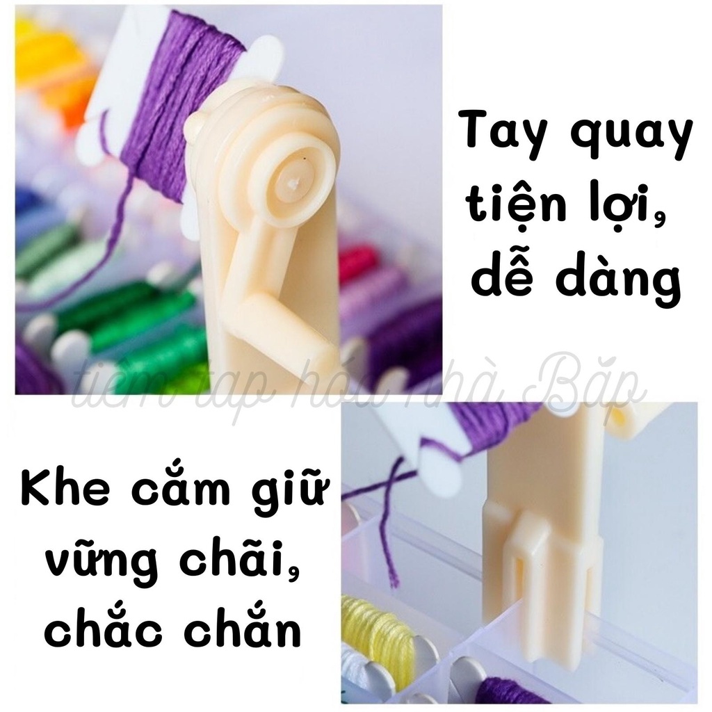 Dụng Cụ Quấn Chỉ Tiện Lợi 4 Chi Tiết
