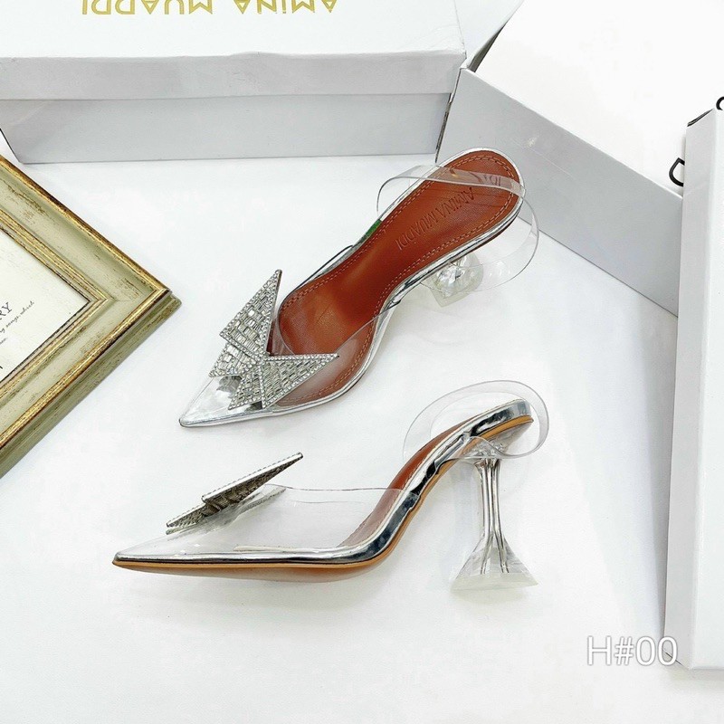 SANDAL GÓT LY VIỀN MICA ĐÁ