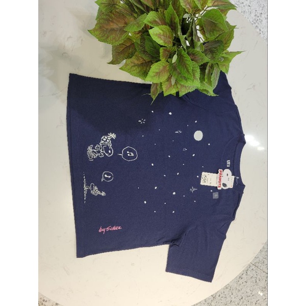 Áo thun chính hãng UNI. QLO Snoopy Nữ Size S