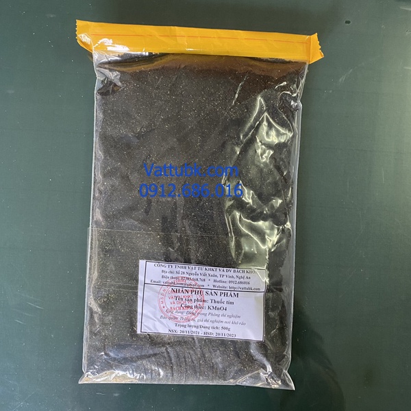 Thuốc tím KMnO4 (Tẩy tím)