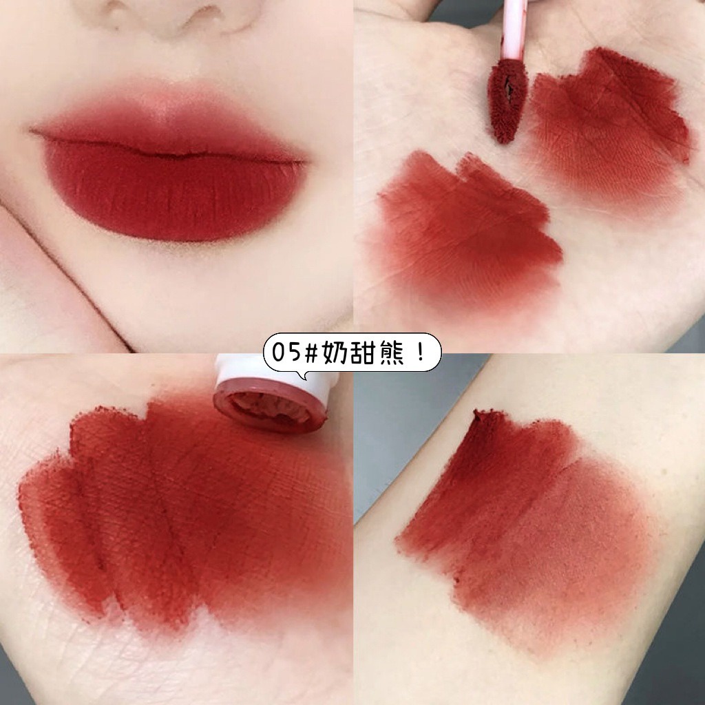 Set 5 Thỏi Son Lì Lâu Trôi Không Thấm Nước Chống Dính Cốc Thương Hiệu DANMOLU
