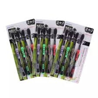Sét 4 bàn chải than hoạt tính 2 + 2