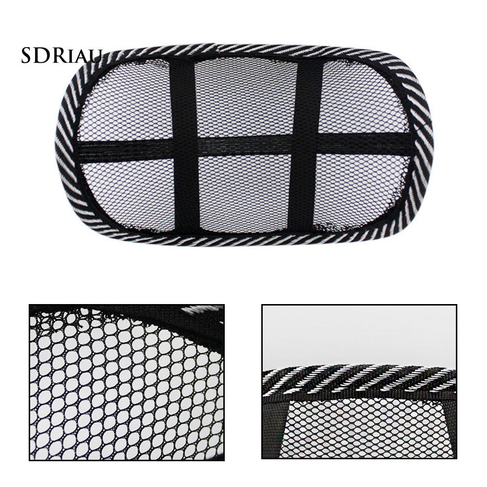 Gối Tựa Cổ Bằng Vải Lưới Thoáng Khí Giúp Giảm Đau Cho Ghế Ngồi Xe Hơi