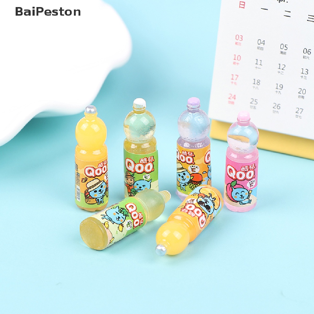 Set 4 Bình Nước Cam Mini Tỉ Lệ 1: 12 Trang Trí Nhà Búp Bê ♨Nóng Bỏng