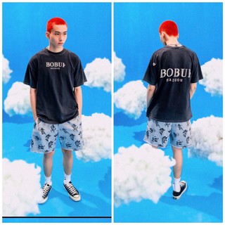 Áo thun Bobui basic đen xám chuẩn REAL full tag túi