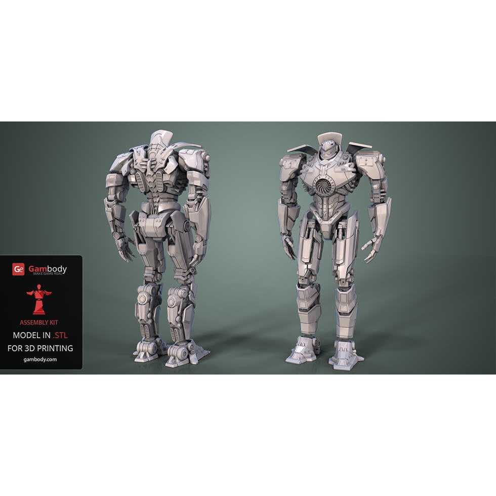 File in 3D Gipsy Danger - Pacific Rim