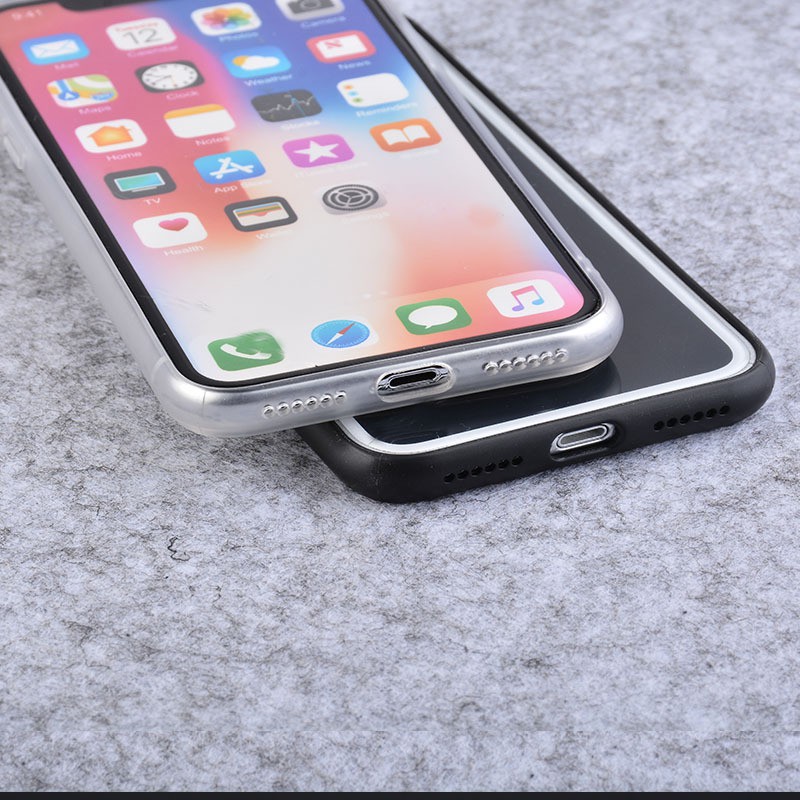 Ốp Điện Thoại Nhựa PVC Mềm Trong Suốt Chống Va Đập Cho iPhone11 11Pro 11PM Xsmax XR 7 / 8PLUS SE3 SE2020