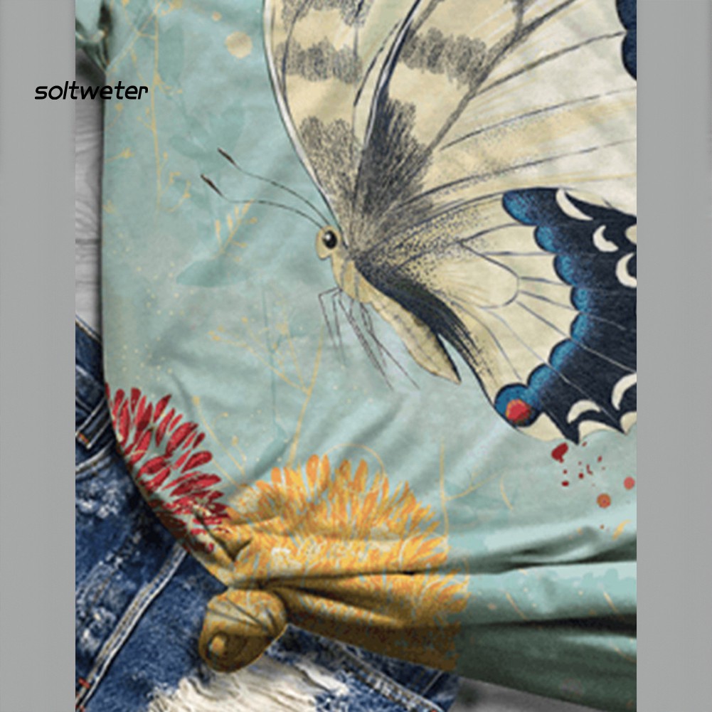 Áo Thun Nữ Tay Ngắn In Hình Bò Sữa Đáng Yêu