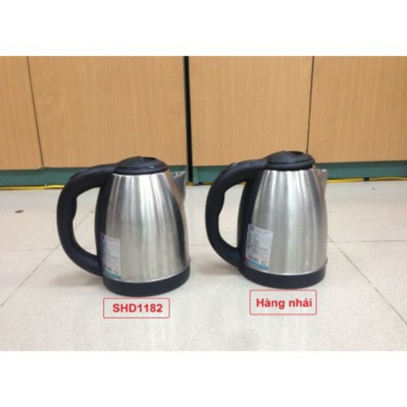 Ấm siêu tốc Sunhouse 1,8L SHD 1182 hàng chính hãng. Bình đun siêu tốc giá rẻ