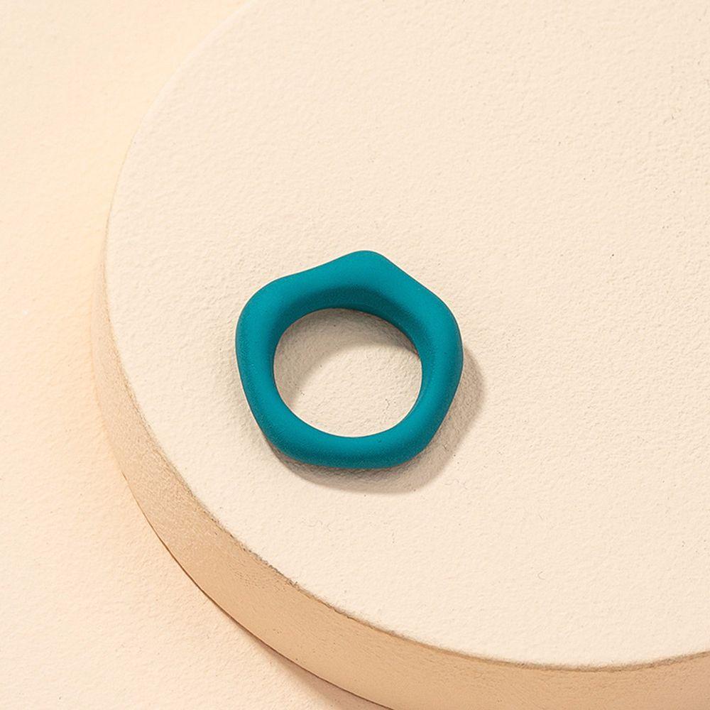 Set 4 Nhẫn VANES1 Họa Tiết Đa Giác Thời Trang