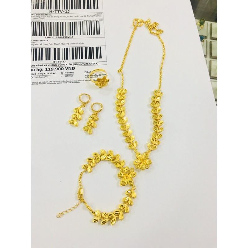 Bộ trang sức nữ đồng non đồ cưới | BigBuy360 - bigbuy360.vn